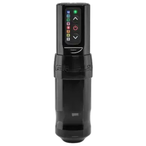 FK Irons Spektra Flux Rotary Tattoo Machine with 2 PowerBolts